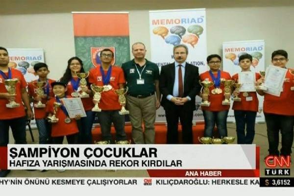 DNYA REKORTMEN rencilerimiz mer Yiit AMA ve layda ESER , CNN TRK Haberlerinde baarlaryla gz doldurdu.